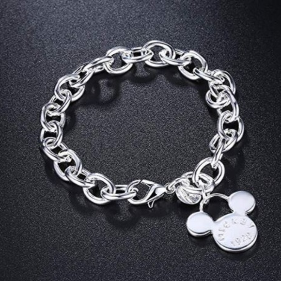 Mickey Mouse  925 Silver Bracelet - Picture 4 of 5